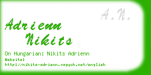 adrienn nikits business card